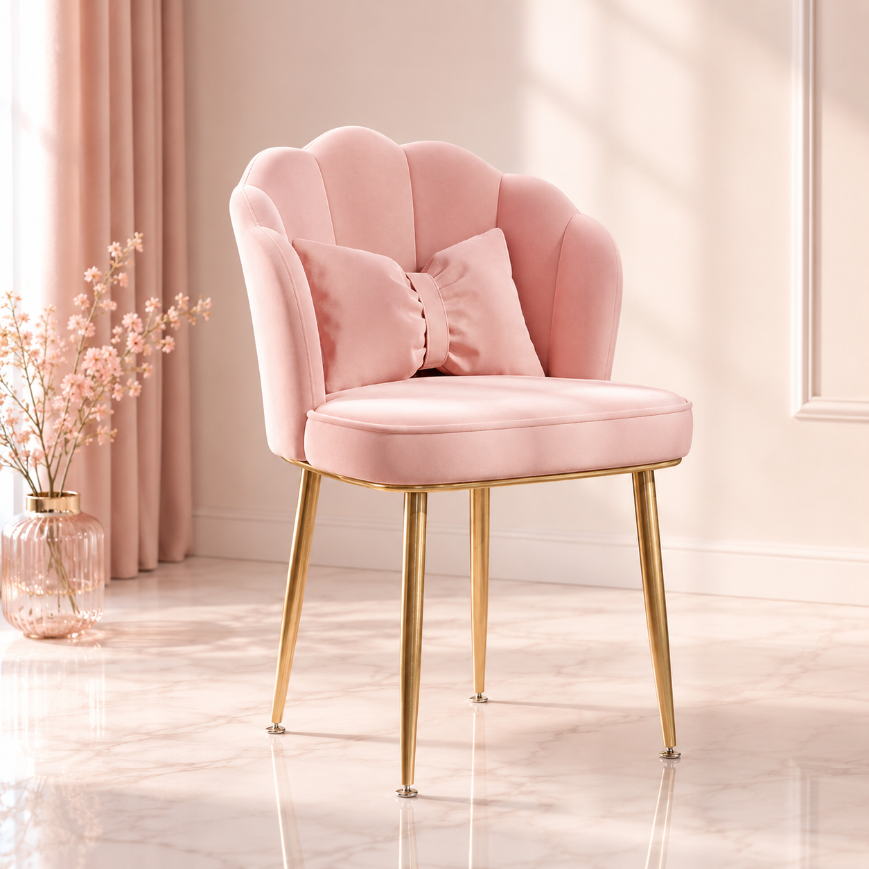 Light Luxury Dressing Stool