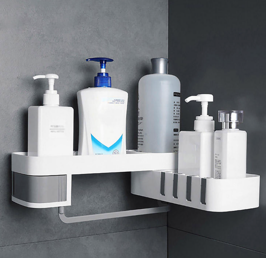 Corner Bathroom Organizer Shelf