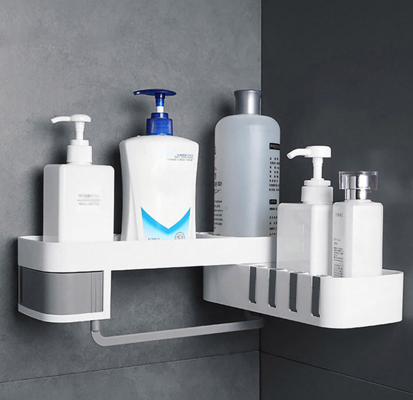 Corner Bathroom Organizer Shelf