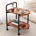 Modern Wood Mobile Utility Cart