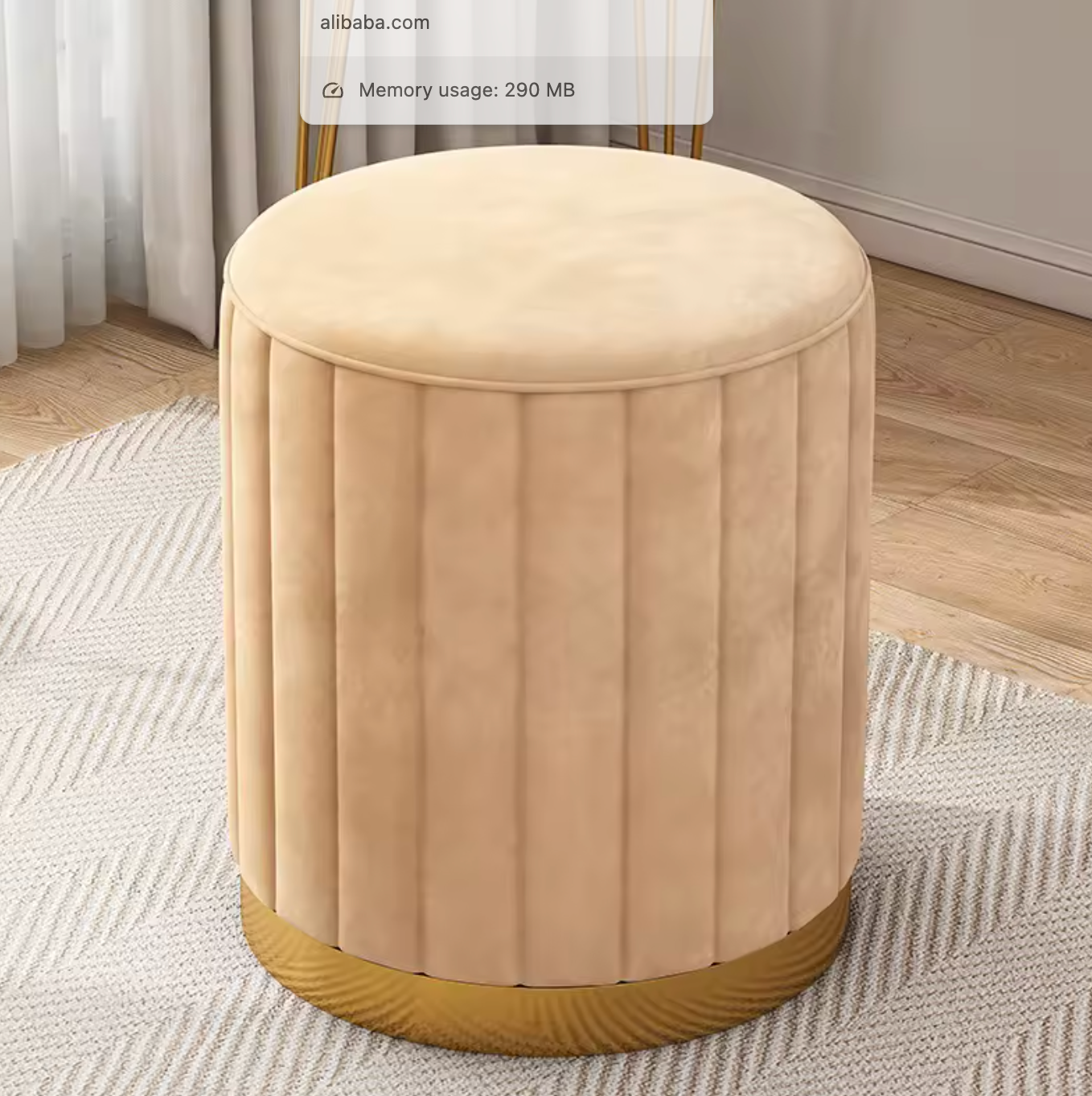Makeup Chair Fabric Multifunctional